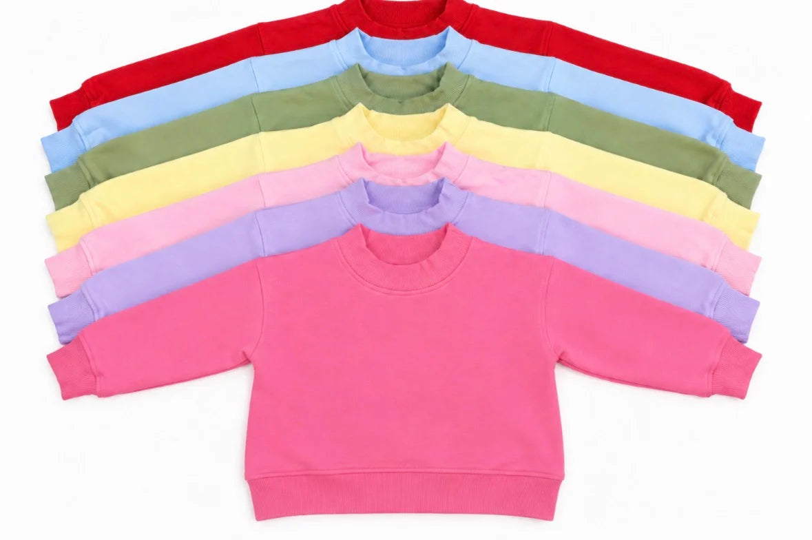 unisex kids mock neck