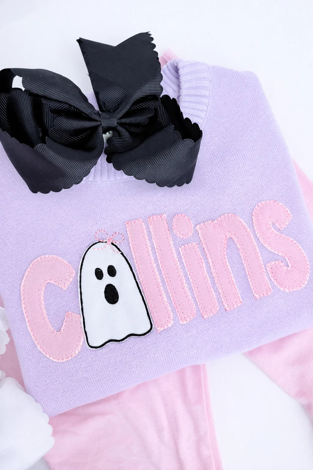 Ghost name sweater
