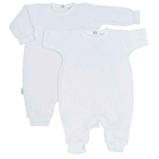 PATY KNIT LONG SLEEVE ROMPER