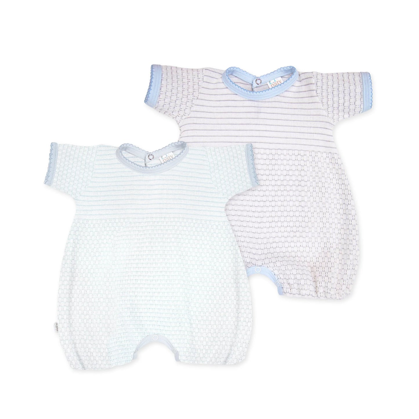 PATY PINSTRIPE PIMA TRIM BUBBLE