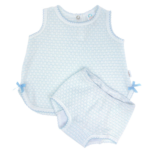 PATY KNIT 2 PC DIAPER SET WITHOUT BOW