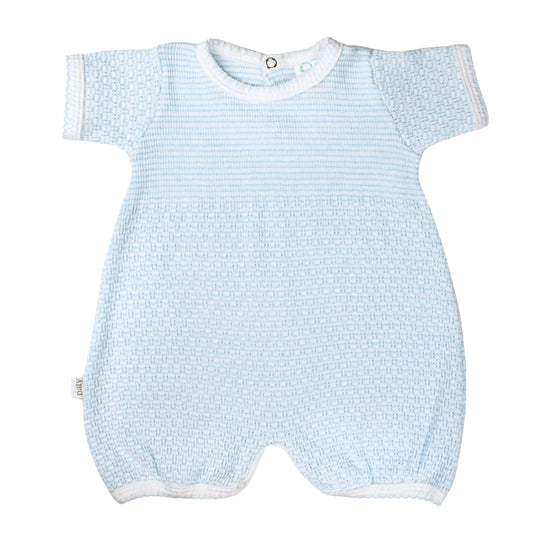 PATY KNIT SOLID COLOR STRAIGHT HEM BUBBLE