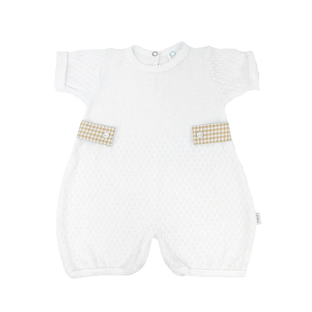PATY GINGHAM TABS BUBBLE