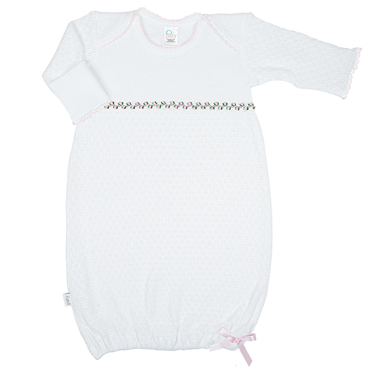 PATY RUTH OVERLAP SHOULDER GOWN