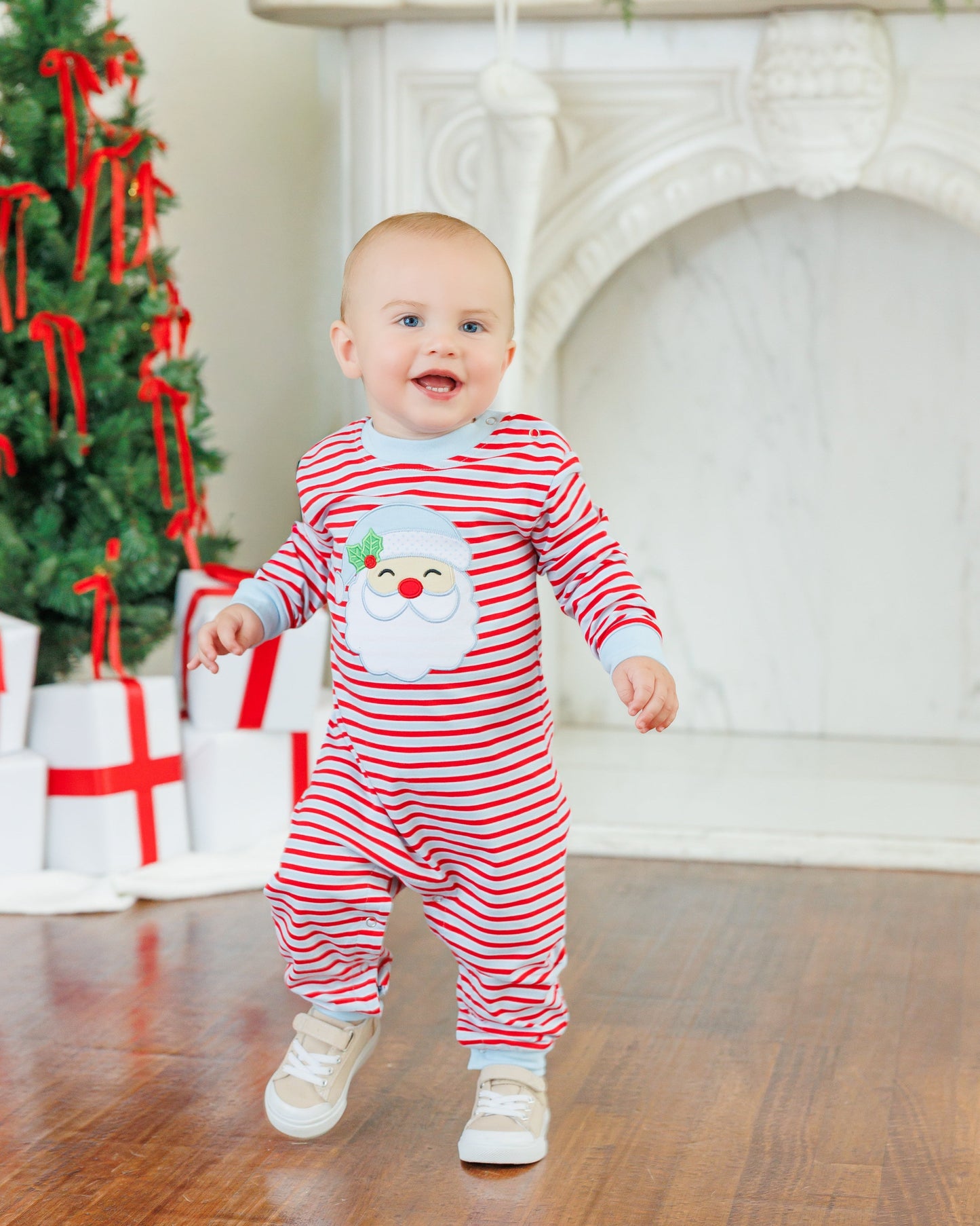 Jolly st. nick romper