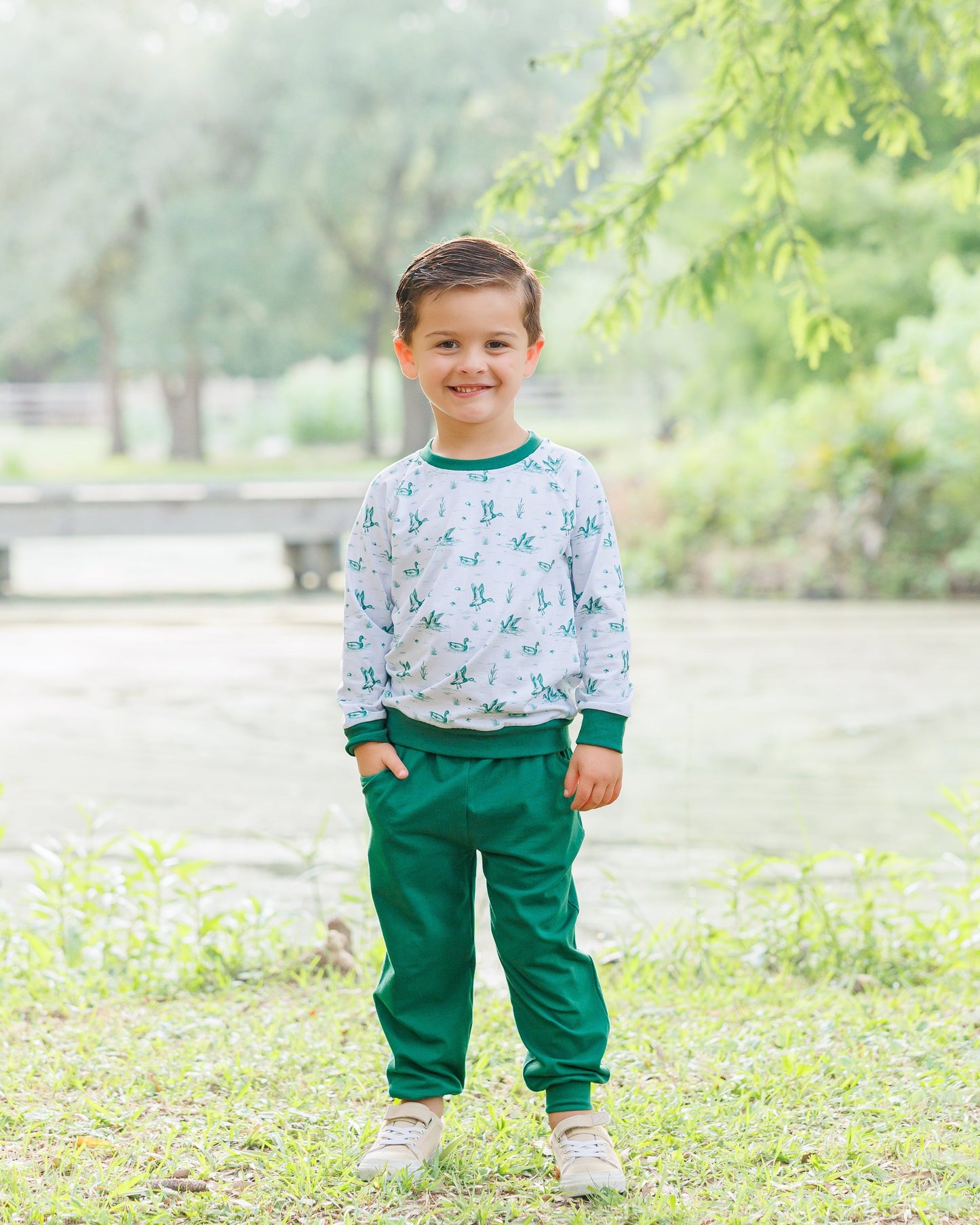 marsh mallards connor jogger set