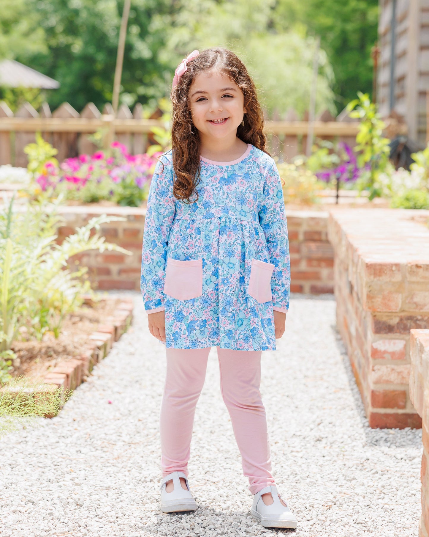 painted petals caroline pants set