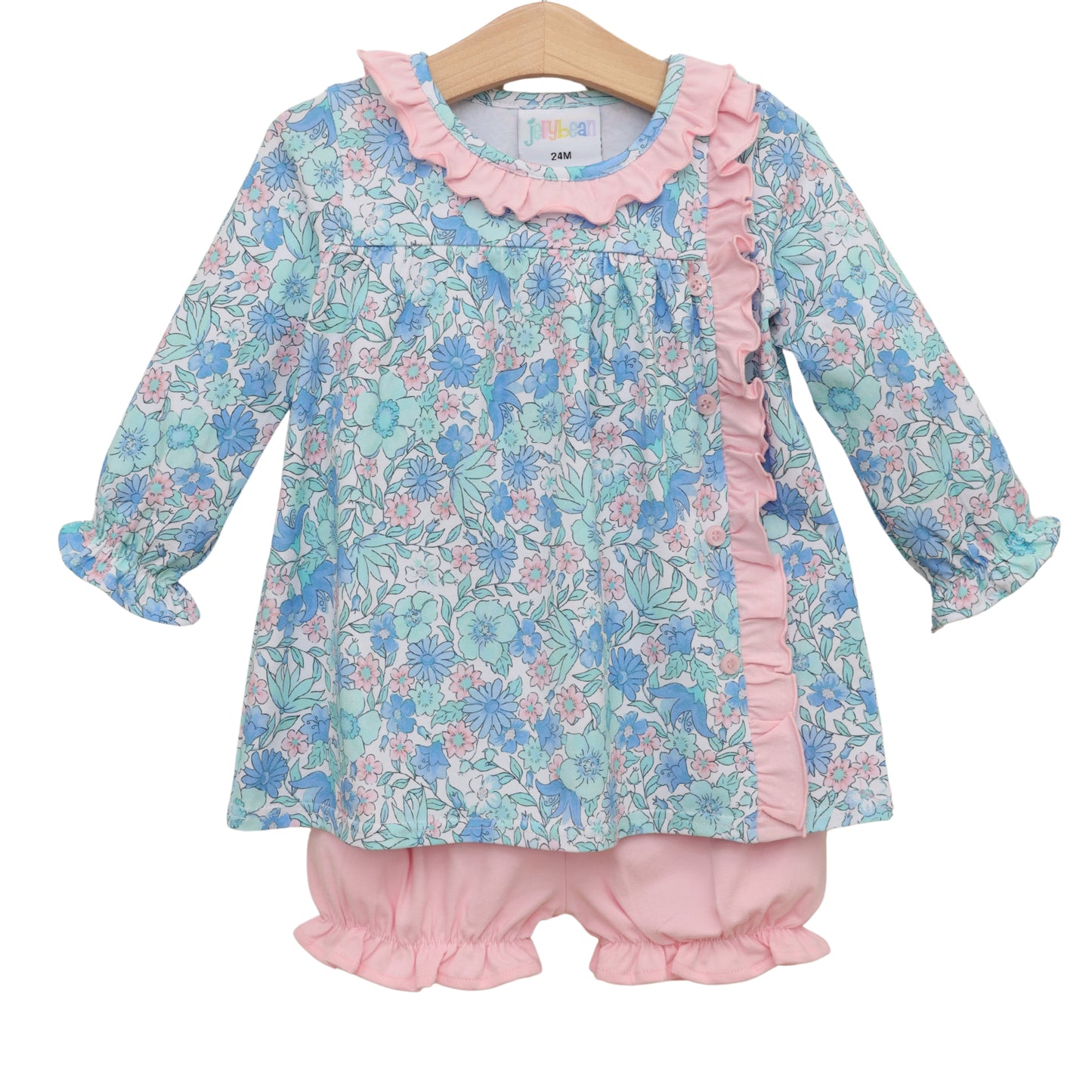 painted petals clara bloomer set
