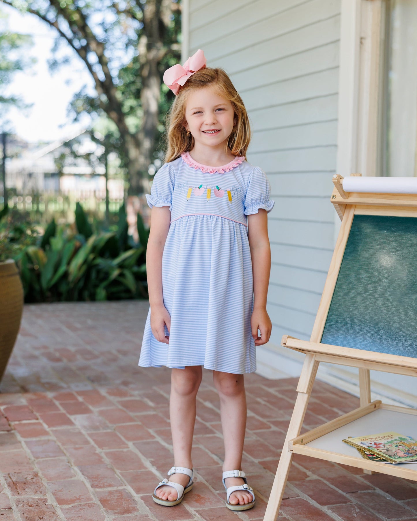 Pencil garland dress