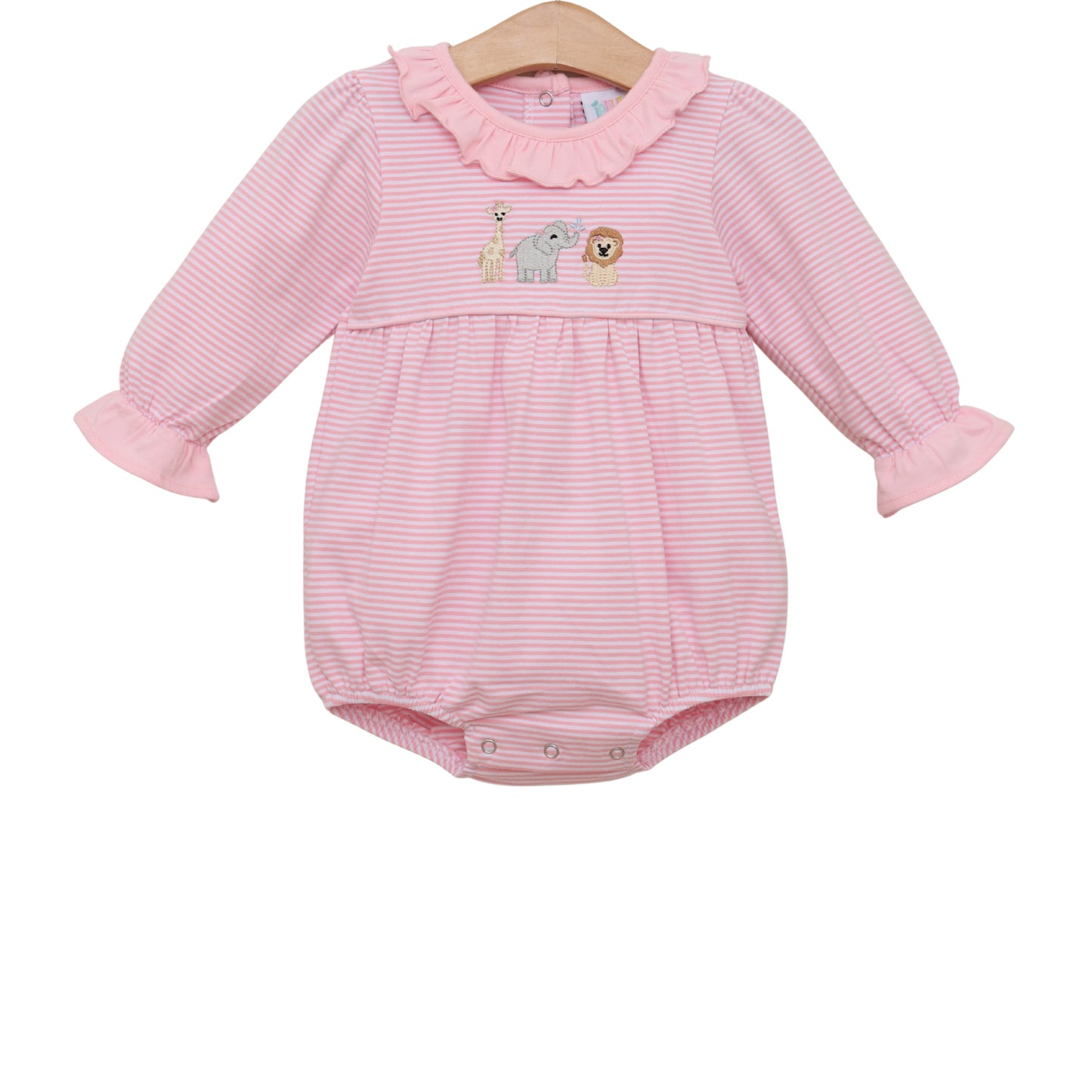 Zoo crew ruffle bubble