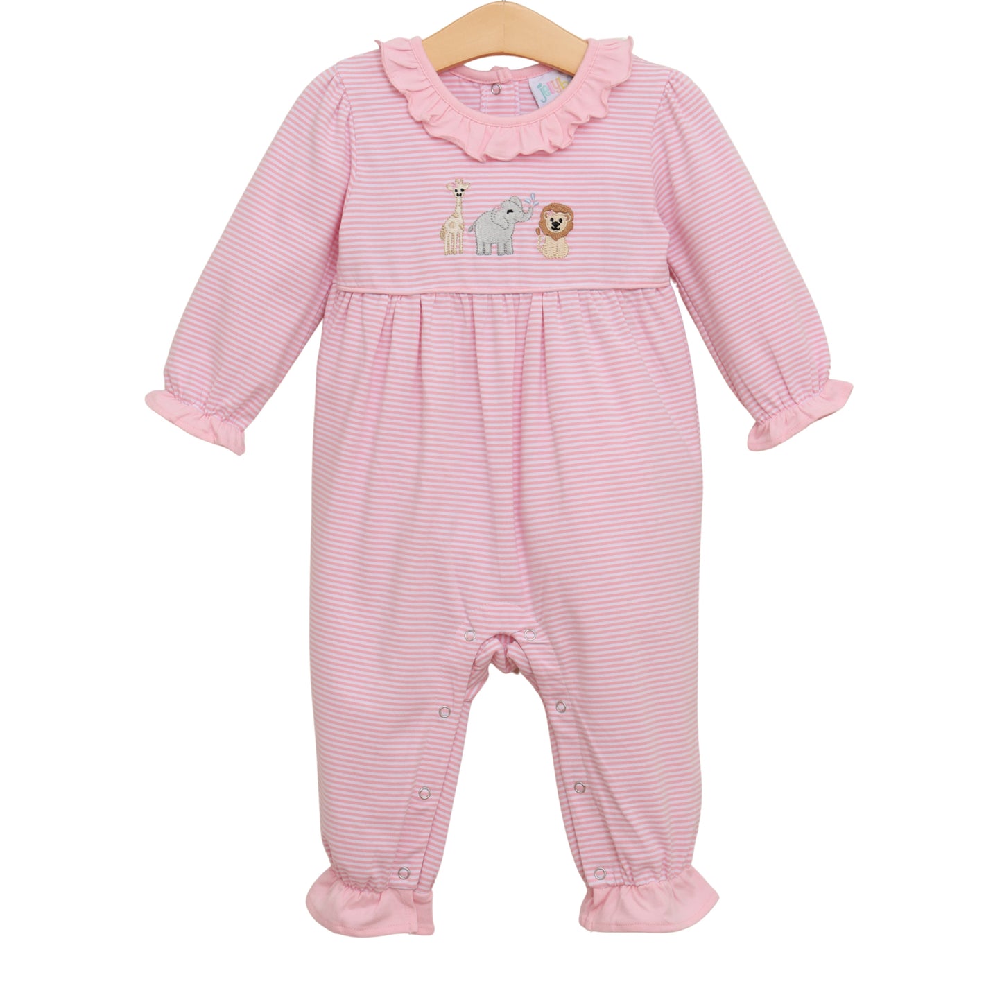 Zoo crew ruffle romper