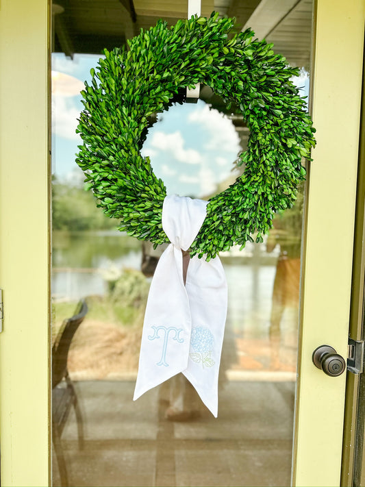 Wreath Sash