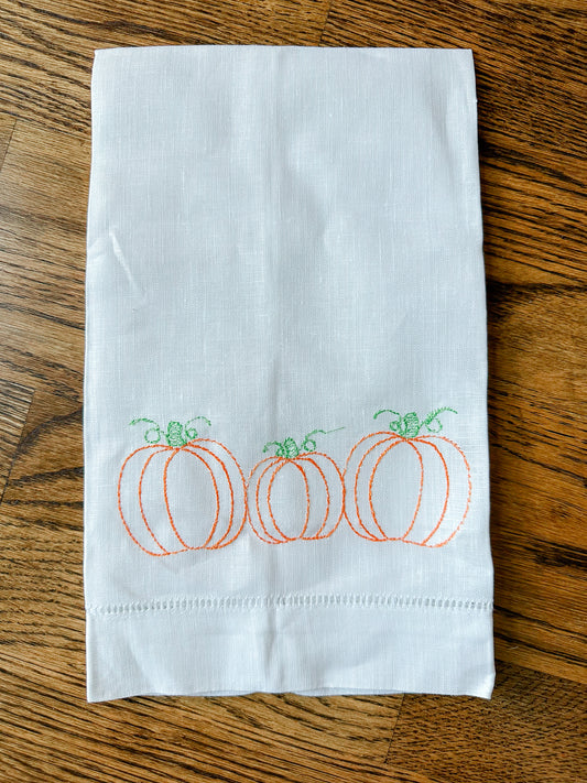 Pumpkin Trio Towel