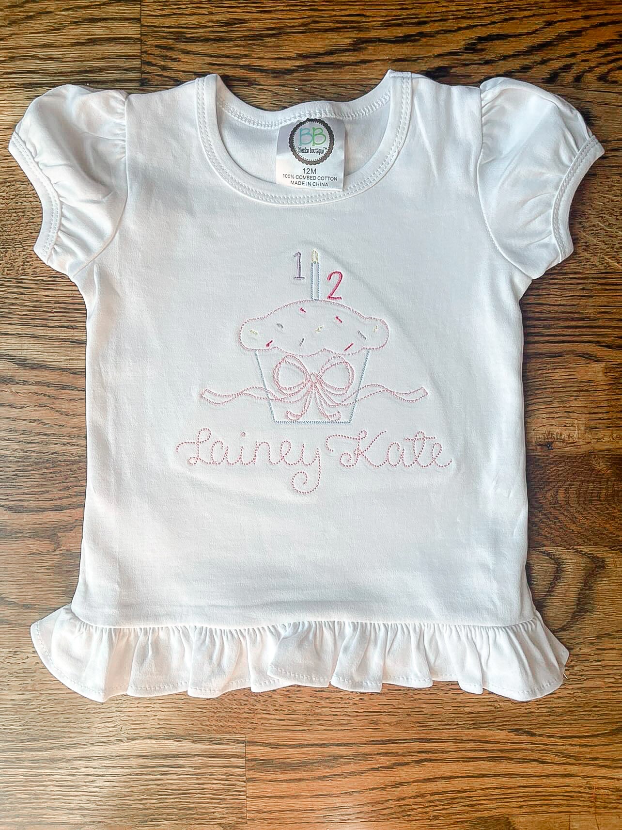 Cupcake Birthday Shirt