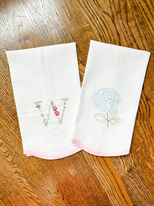 Spring Linen Towels