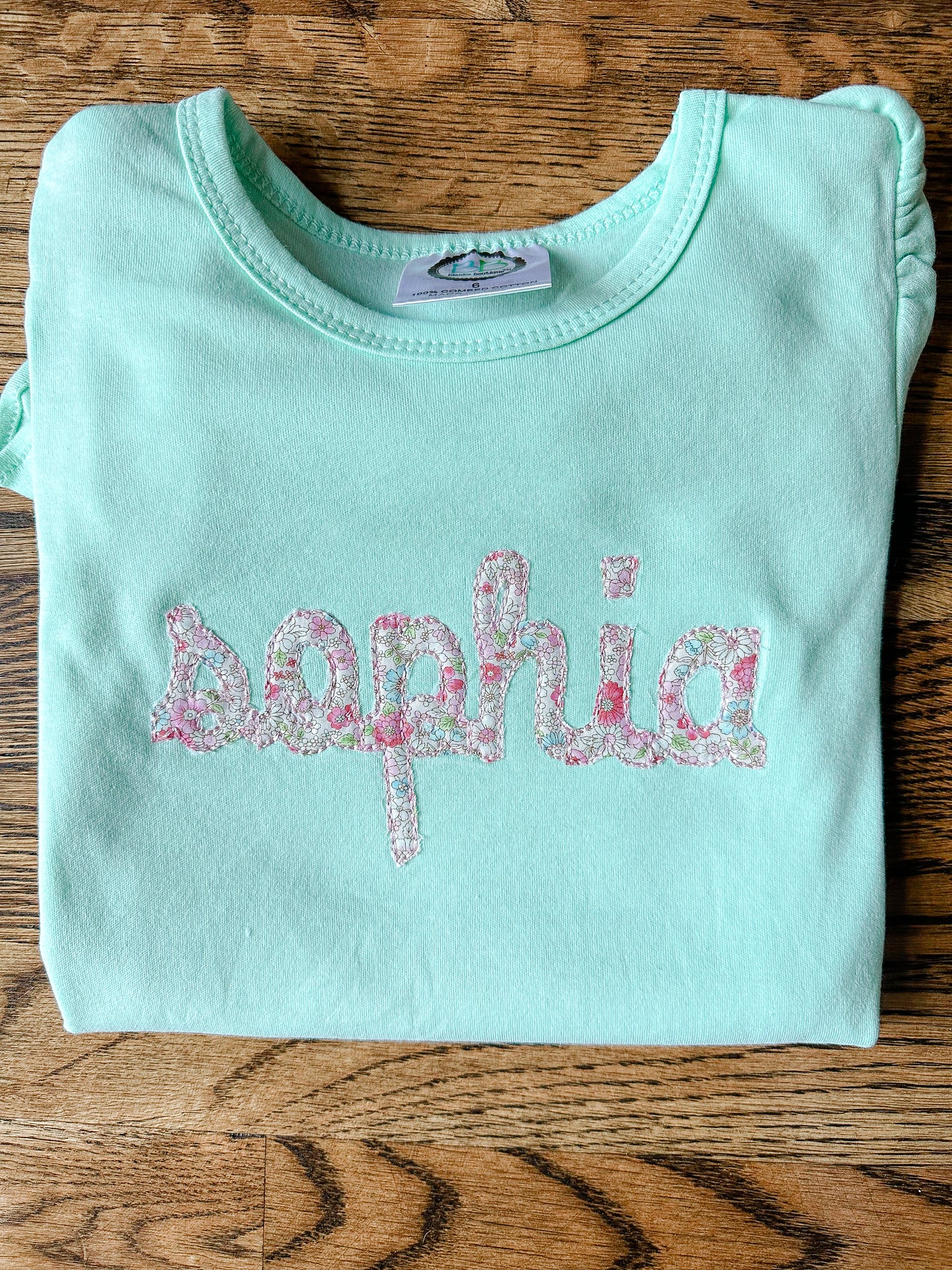 Girl Appliqué Name